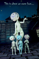 Nancy Luna, pocket Moon & Very limited edition big Moon