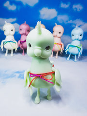 The Unikeet, magical unicorn parakeet!