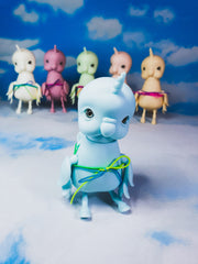 The Unikeet, magical unicorn parakeet!
