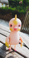 The Unikeet, magical unicorn parakeet!