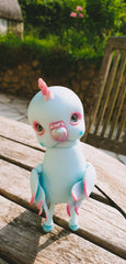 The Unikeet, magical unicorn parakeet!