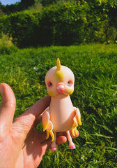 The Unikeet, magical unicorn parakeet!