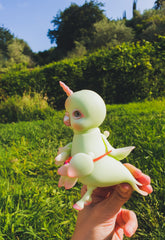 The Unikeet, magical unicorn parakeet!