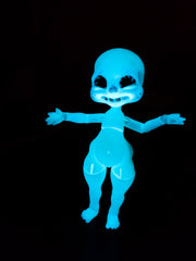 Boo, The chubby halloween baby skeleton!
